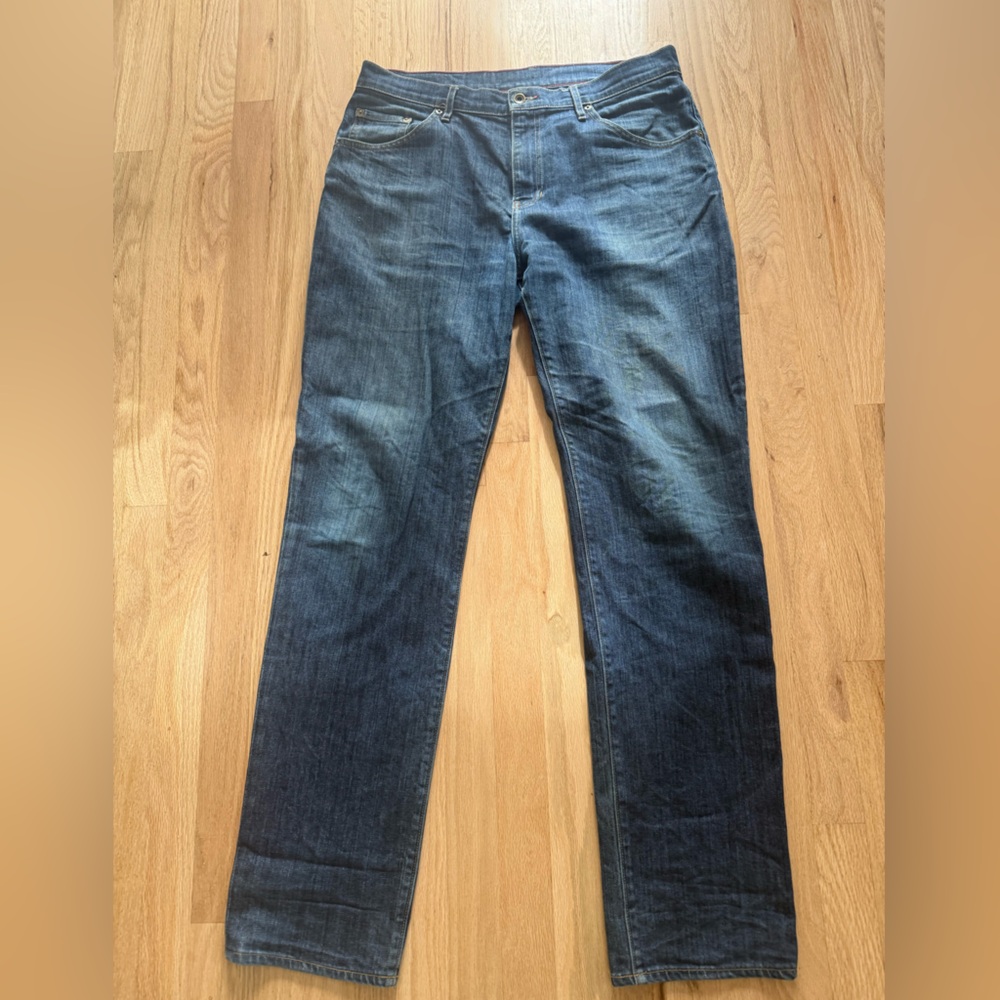 Classic Indigo Straight-Leg Jeans